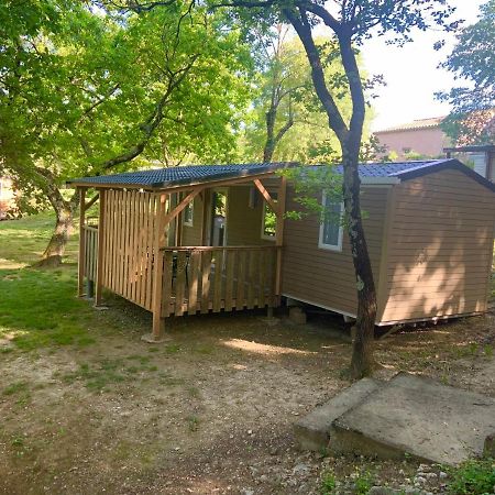 Camping Les Chenes Chauzon Esterno foto