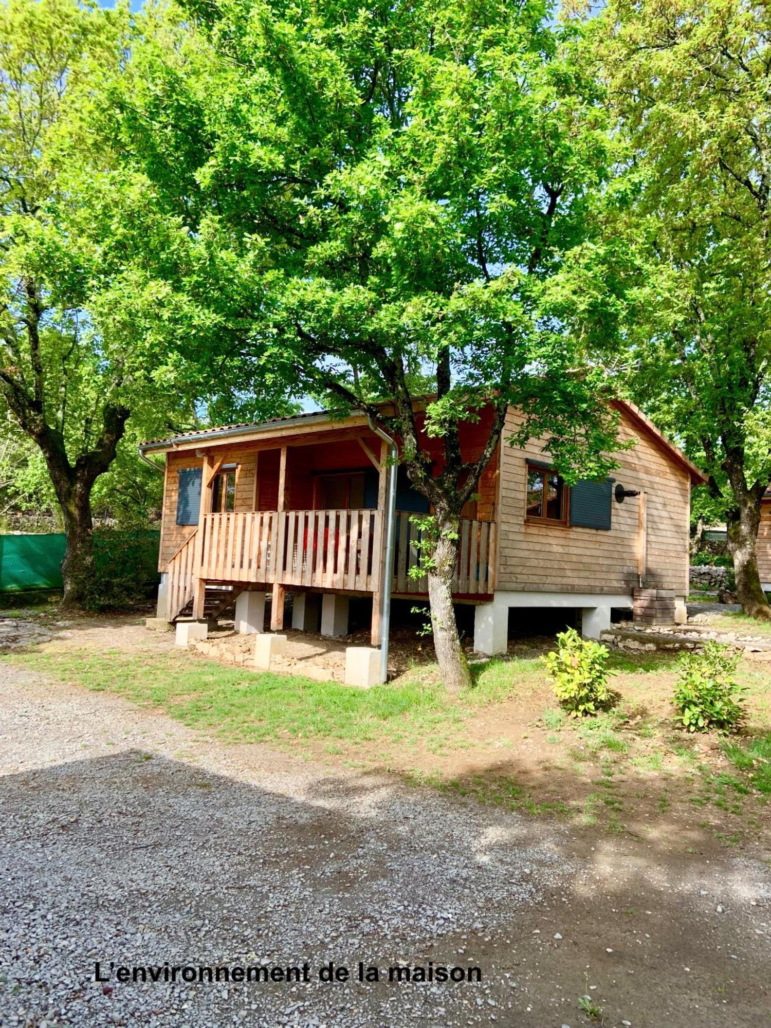 Camping Les Chenes Chauzon Esterno foto