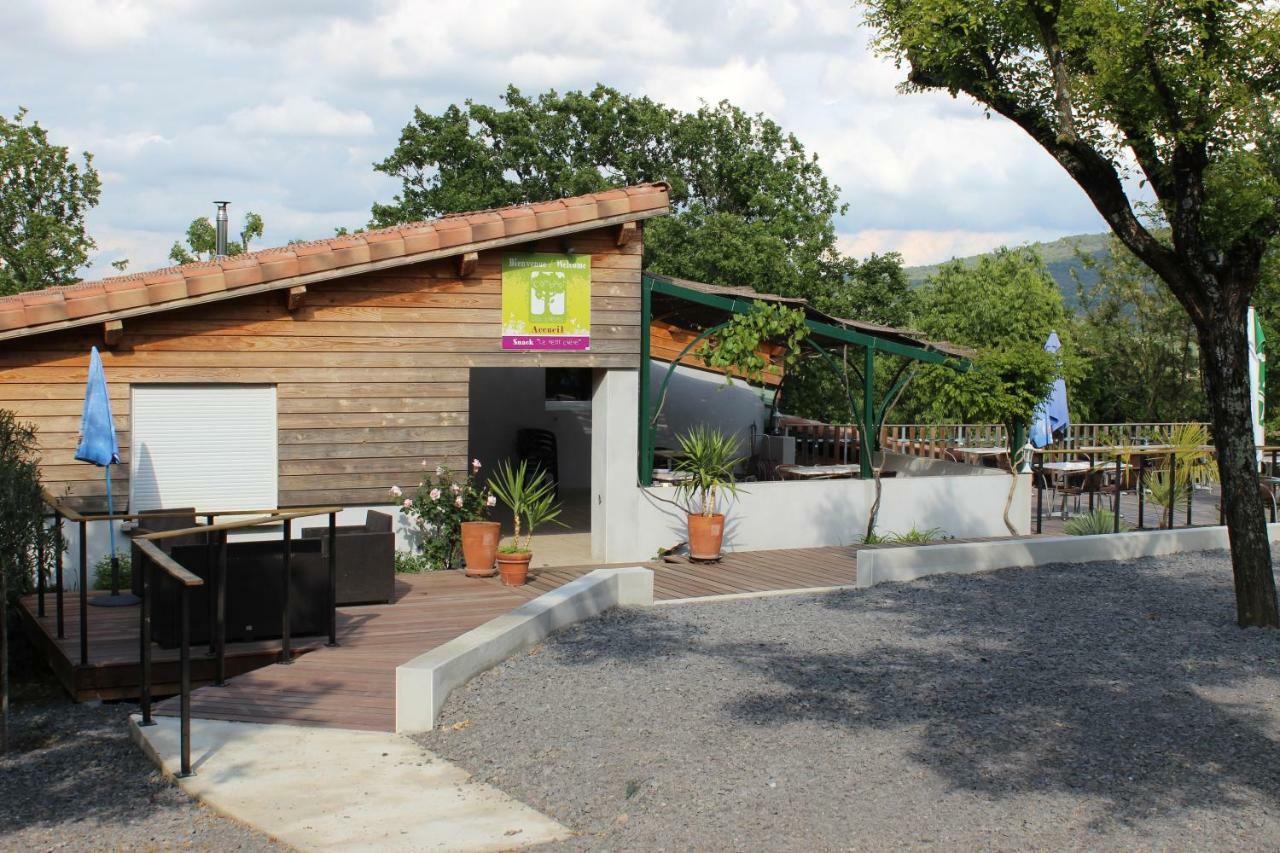 Camping Les Chenes Chauzon Esterno foto